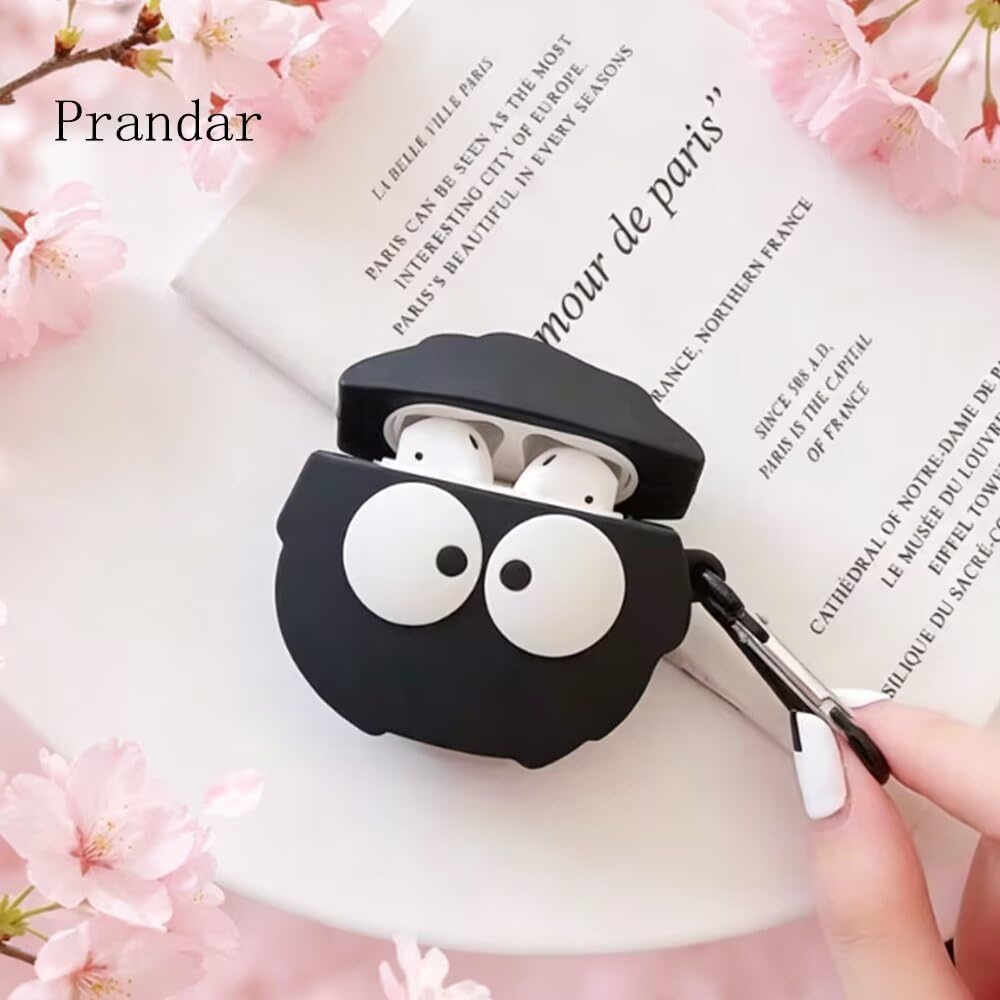 Amazon.co.jp: 可愛い AirPods Pro3 用 ケース まっくろくろすけ